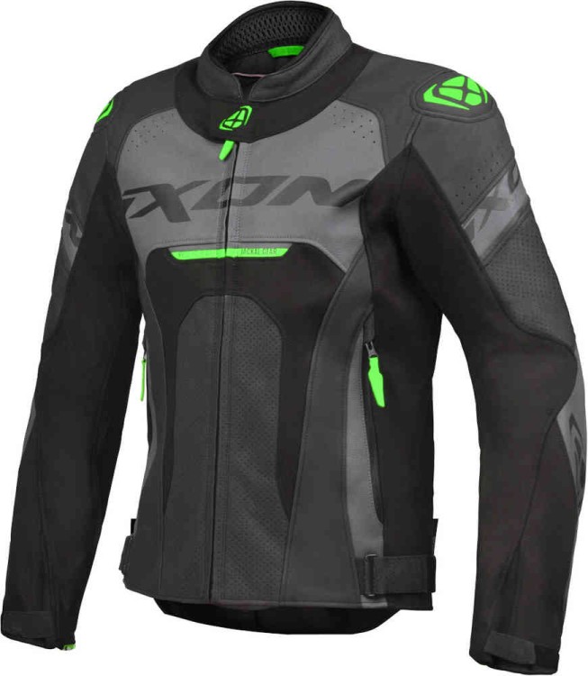 Мотокуртка кожаная мужская Ixon Jackal JKT