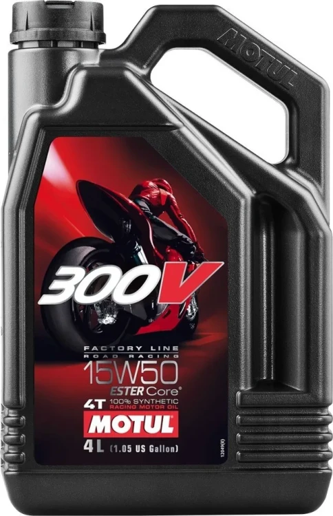 MOTUL 300V 4T Factory Line Road Racing 15W50  110100-4
