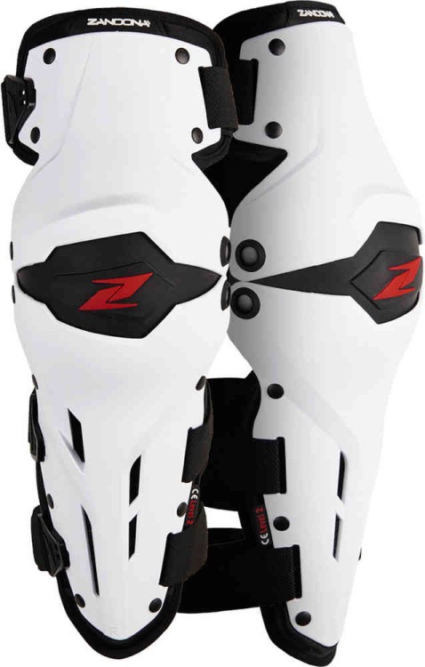 Мотозащита Zandona X-Treme Белый/Черный 3261BKWEUNBK