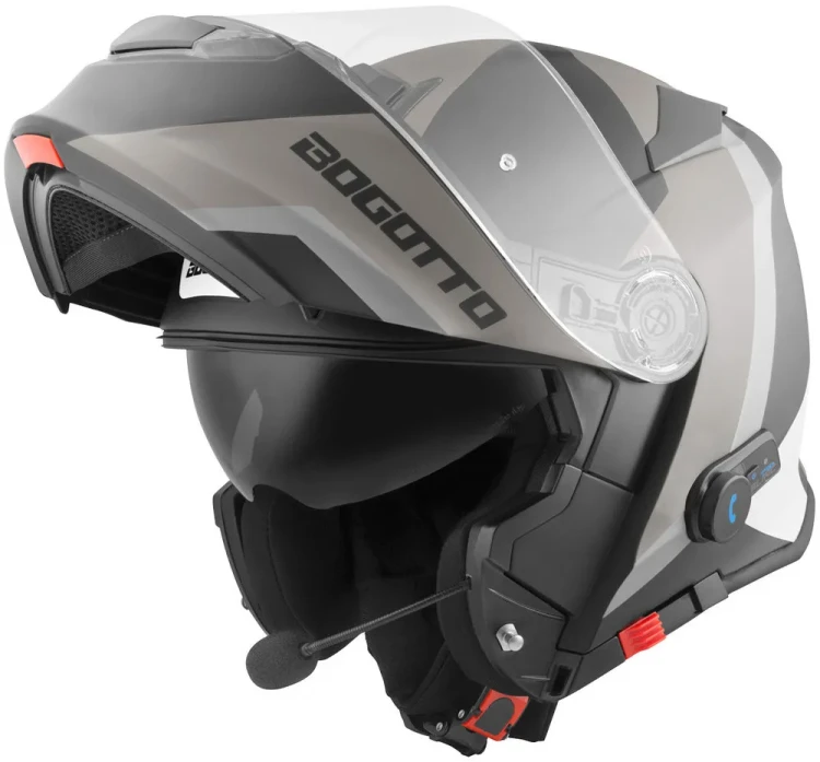 Мотошлем модуляр Bogotto V271 BT Zabu