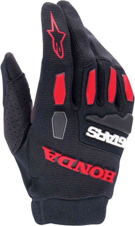 Мотоперчатки для мотокросса и эндуро Alpinestars Honda Full Bore