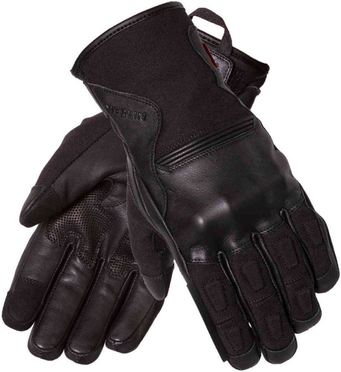 Мотоперчатки для города, спорта и туринга Merlin Cerro D3O Explorer  MLG042-BLK-2XL