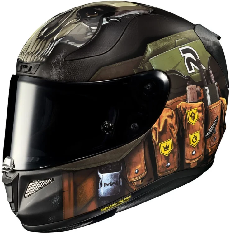 Мотошлем интеграл HJC RPHA 11 Ghost Call Of Duty