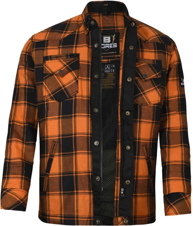 Мотокуртка текстильная Bores Lumberjack Premium