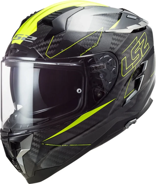 Мотошлем интеграл LS2 FF327 Challenger Fold Carbon