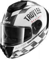 Мотошлем интеграл Shark Spartan RS Raceshop Белый/Черный HE8117E-WKR-XS
