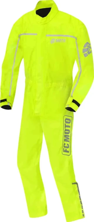 мотодождевик слитный FC-Moto Rain Желтый FCM-031-RS-001-70