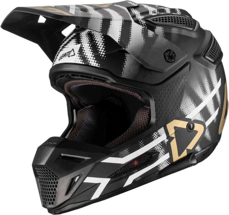 Мотошлем для мотокросса и эндуро Leatt GPX 5.5 V20.2 Zebra