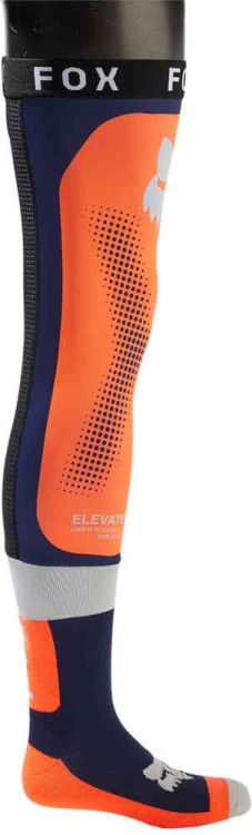 термобелье - носки FOX Flexair Knee Brace 2023  31335-824-M