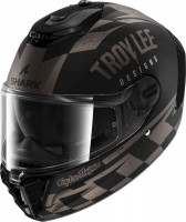Мотошлем интеграл Shark Spartan RS Raceshop Черный матовый/антрацит HE8118E-KAS-XS
