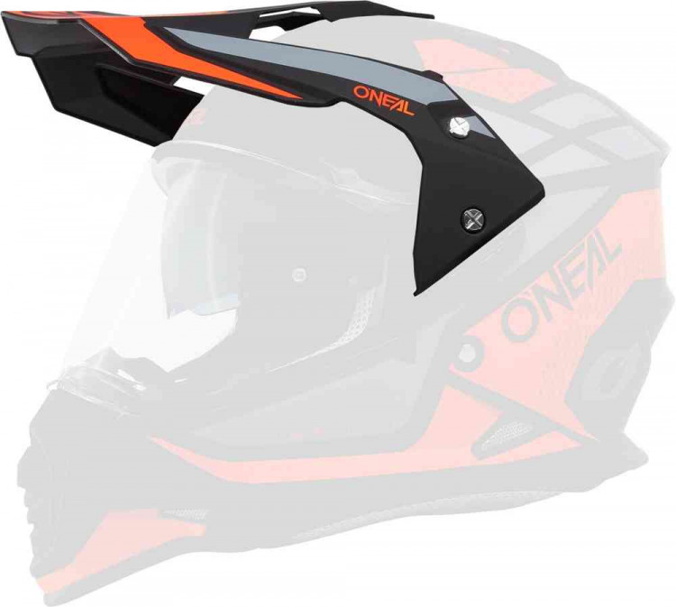 Oneal Sierra R Черный/Серый/Оранжевый 0818-050
