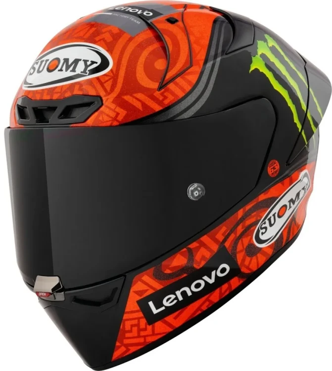 Мотошлем интеграл Suomy S1-XR GP Bagnaia Monster Replica