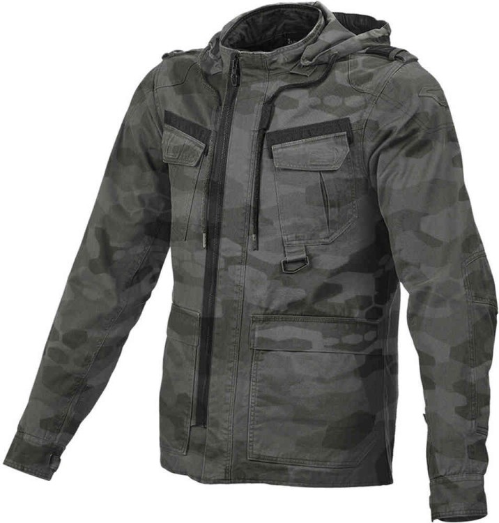 Мотокуртка текстильная мужская Macna Combat Camo
