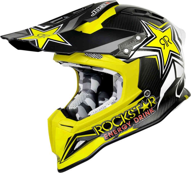 Мотошлем для мотокросса и эндуро Just1 J12 Rockstar 2.0  606323020104203