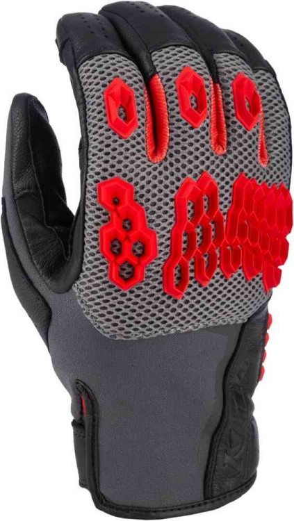 Мотоперчатки для города, спорта и туринга Klim Baja S4 2025 perforated Mesh Leather/Textile Enduro Motorcycle Gloves