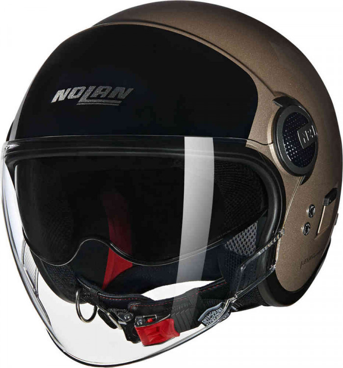 Мотошлем открытый Nolan N21 Visor 06 Verniciatura Speciale Черный/Песочный N2Y0007303417