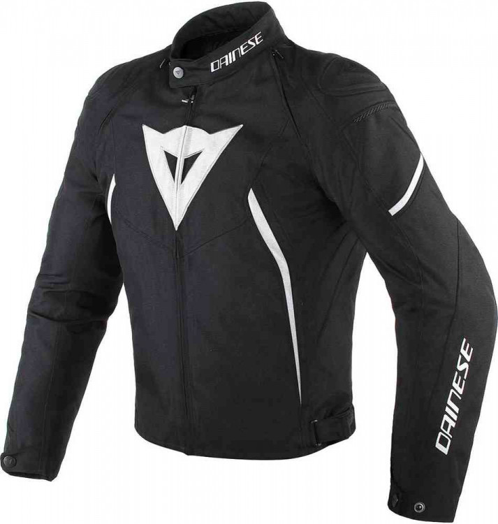 Мотокуртка текстильная мужская Dainese Avro D2 Tex Черный/Белый 1735190-948-46