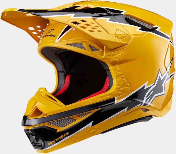 Мотошлем для мотокросса и эндуро Alpinestars Supertech S-M10 Ampress 2024