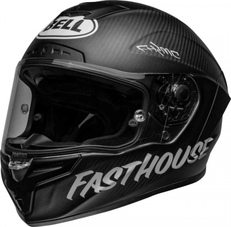 Мотошлем интеграл Bell Race Star Flex DLX Fasthouse Street Punk  8007738001