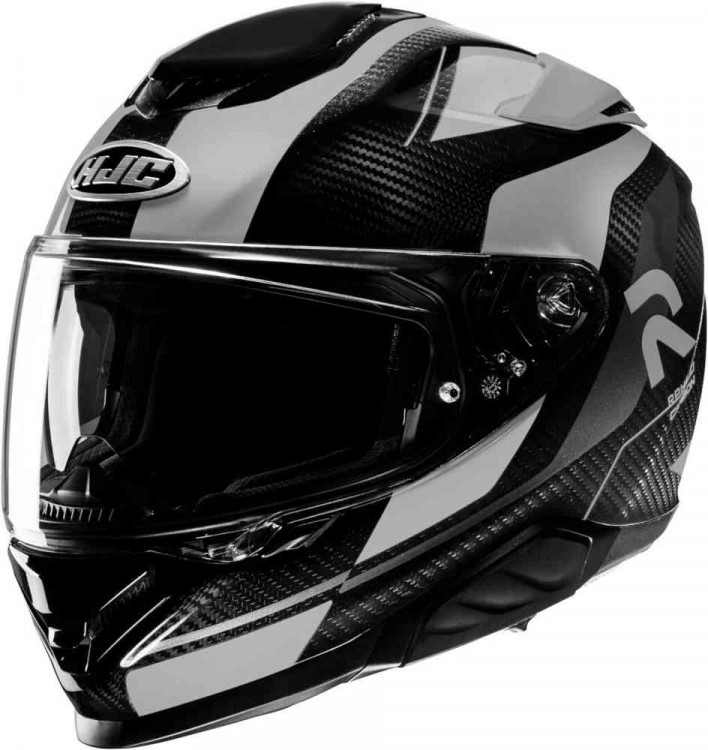 Мотошлем интеграл HJC RPHA 71 Carbon Hamil Черный/Серый 12730506
