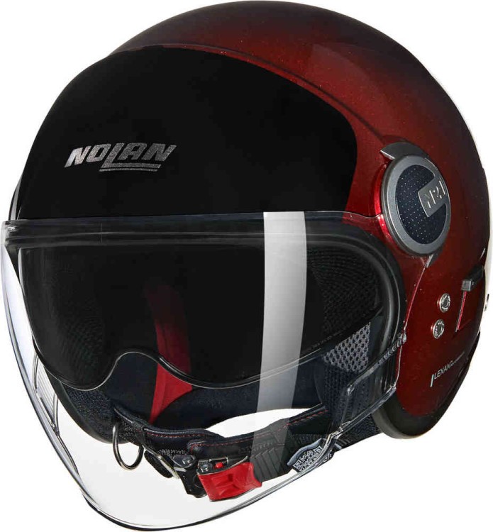 Мотошлем открытый Nolan N21 Visor 06 Verniciatura Speciale Красный/Черный N2Y0007303446