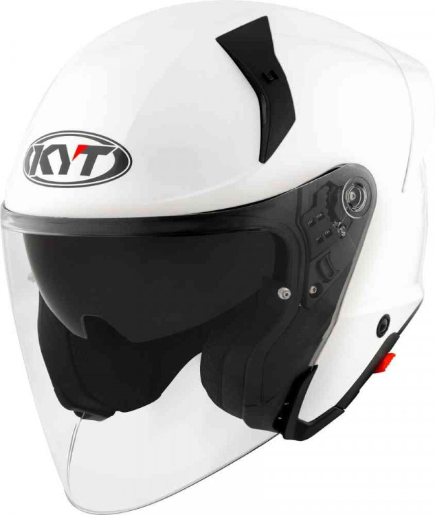 Мотошлем открытый KYT TTR-Jet Plain Белый Y6TJ00W3.2