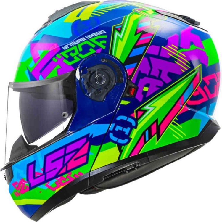 Мотошлем модуляр LS2 FF908 Strobe II Svent