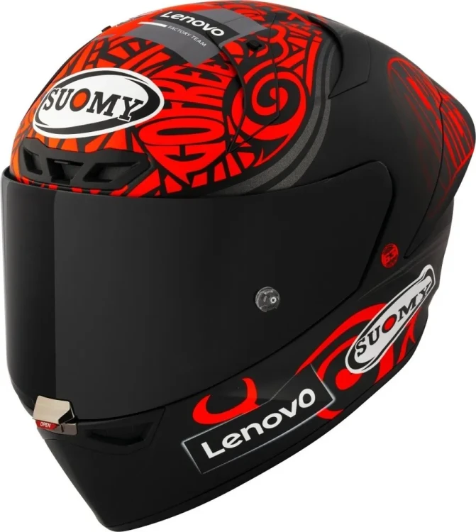 Мотошлем интеграл Suomy S1-XR GP Bagnaia Replica 2024