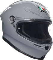 Мотошлем интеграл AGV K6 S Nardo Grey серый глянцевый