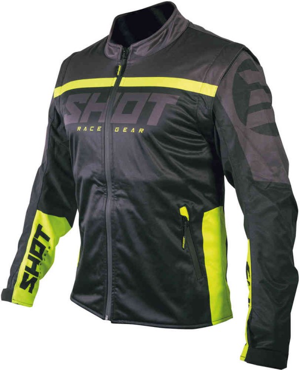 Мотокуртка текстильная мужская Shot Softshell Lite 2.0