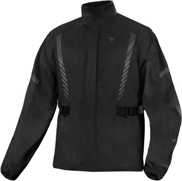 мотодождевик - куртка SHIMA HydroDry+ чёрный HYDRODRY-PLUS-JACKET-BLK