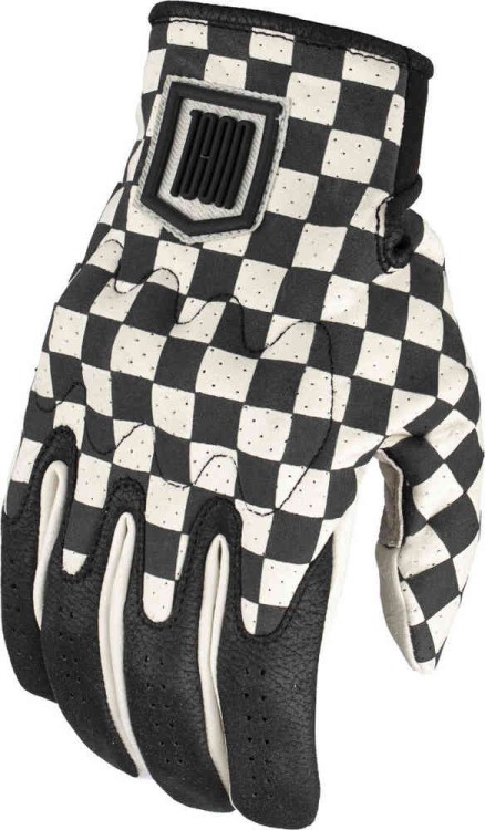 Мотоперчатки для города, спорта и туринга Icon Airform Slabtown Checkered