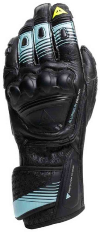 Мотоперчатки для города, спорта и туринга Dainese Fiero Metal Черный/Синий 18100025-68O-XS