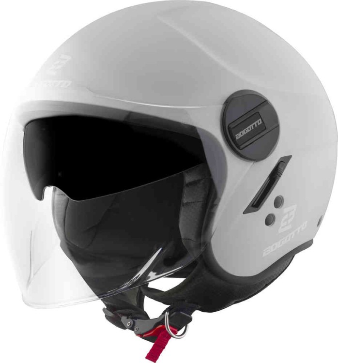 Мотошлем открытый Bogotto H595-1 SPN Серебристый матовый BGT-05-MH-086-110-XS