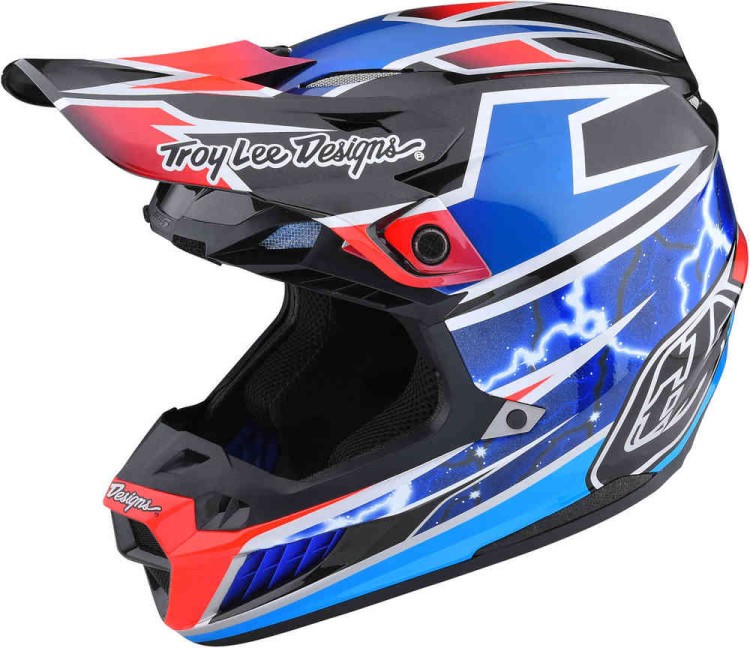 Мотошлем для мотокросса и эндуро Troy Lee Designs SE5 Lightning MIPS