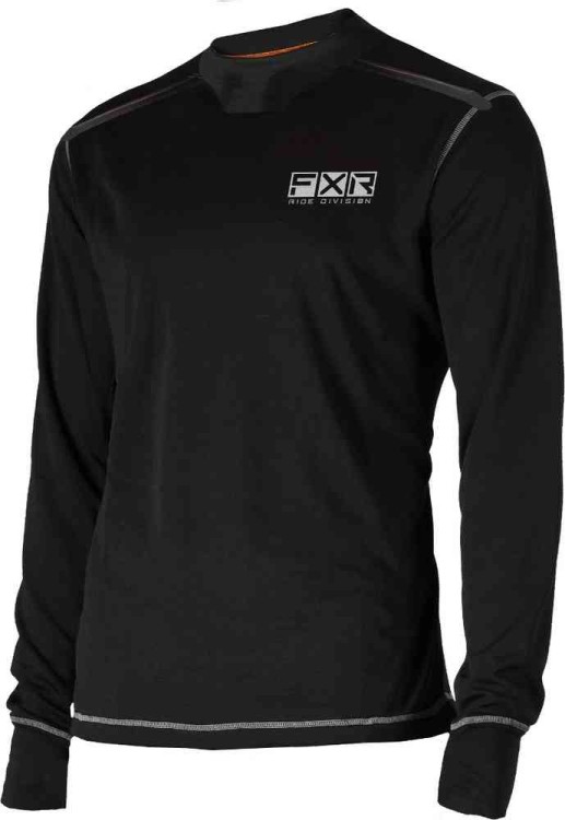 термобелье - майка FXR Vapour Merino чёрный 211306-1000-07