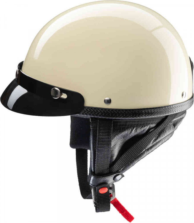 Мотошлем открытый Redbike RB-520 Police Цвета слоновой кости 885836.56-S