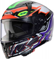 Мотошлем интеграл Caberg Avalon X Gurkha Черный/Пурпурный CA15026048-XS