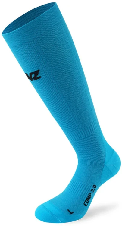 термобелье - носки Lenz Compression 2.0 Синий 137-35