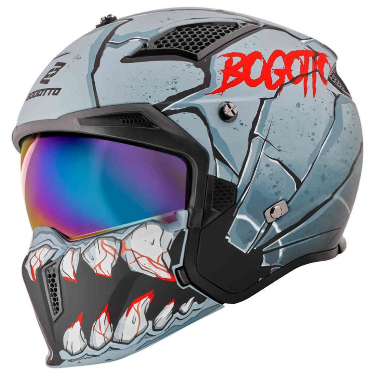 Мотошлем открытый Bogotto Radic Onix