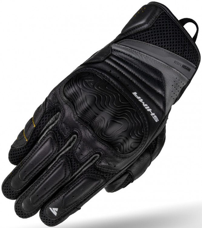 Мотоперчатки для города, спорта и туринга SHIMA Rush Черный RUSH-GLOVES-MEN-BLACK-XXL