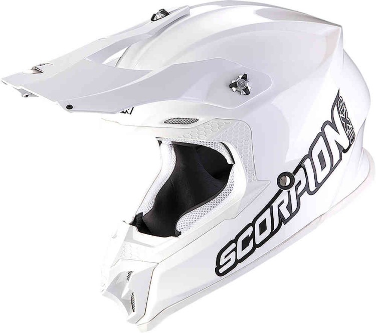 Мотошлем для мотокросса и эндуро Scorpion VX-16 Evo Air Solid