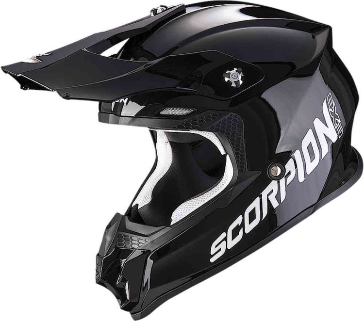 Мотошлем для мотокросса и эндуро Scorpion VX-16 Evo Air Solid