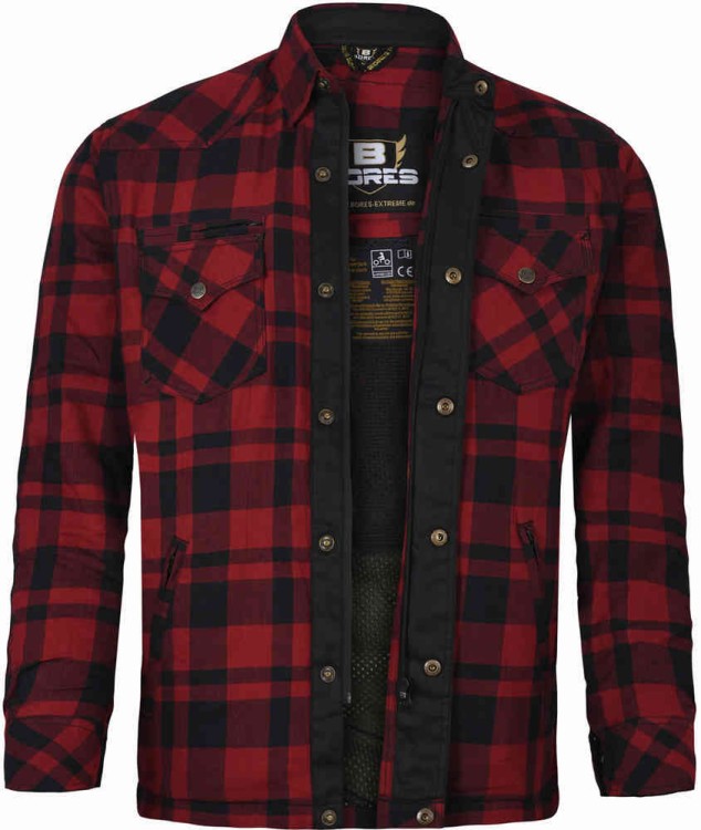 Мотокуртка текстильная мужская Bores Lumberjack Premium