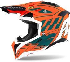 Мотошлем для мотокросса и эндуро Airoh Aviator 3 Rampage Carbon