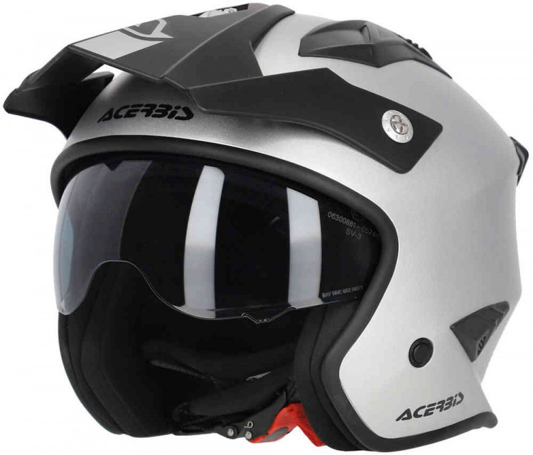 Мотошлем открытый Acerbis Aria Metallic Серебристый матовый 0025937.856.062