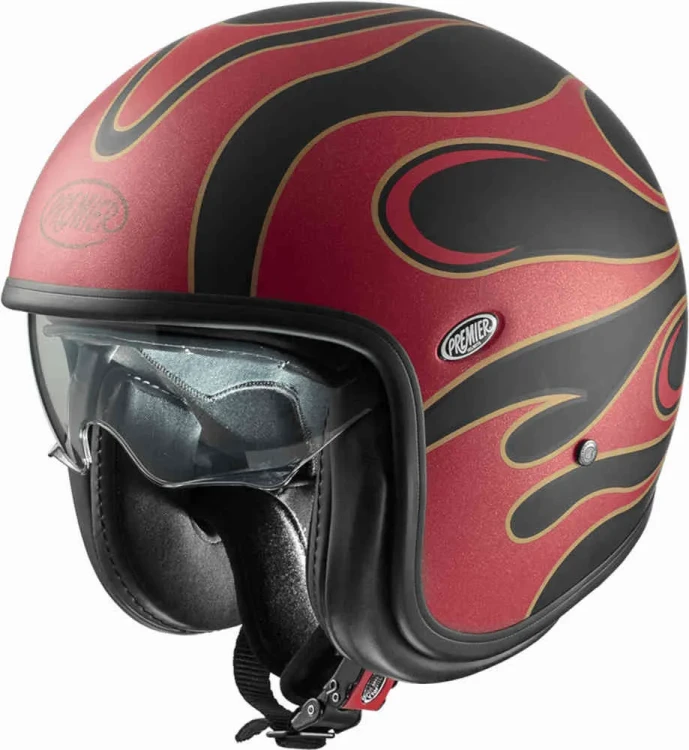 Мотошлем открытый Premier Vintage FR 2 BM
