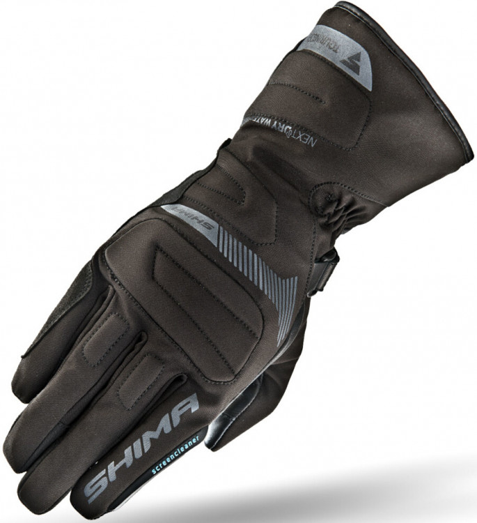 Мотоперчатки для города, спорта и туринга SHIMA Touring Dry  TOURINGDRY-BLACK-4XL