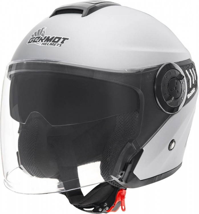 Мотошлем открытый Germot GM 660 Серебристый матовый 00066017-XS