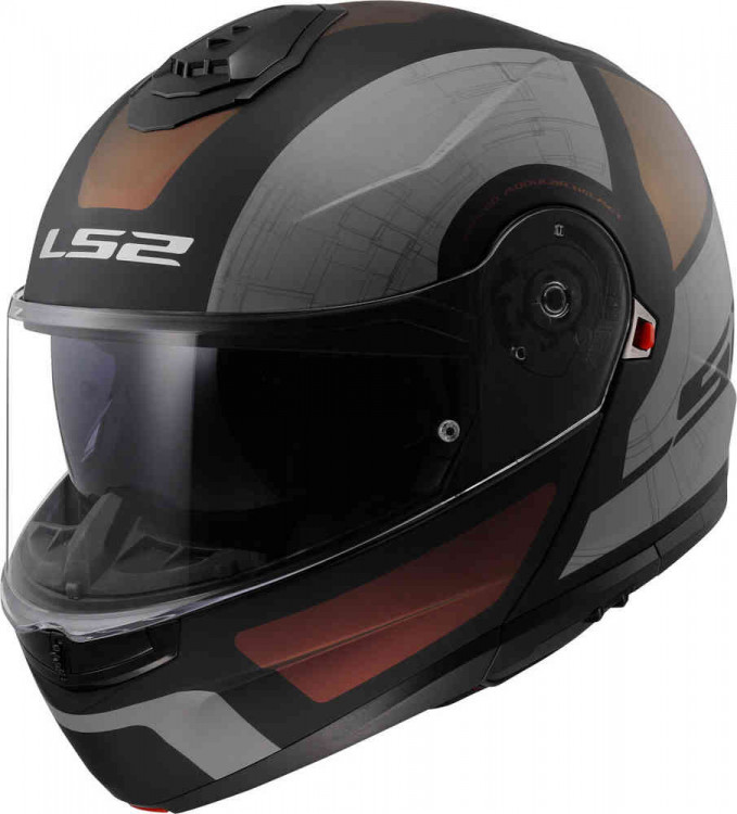 Мотошлем модуляр LS2 FF908 Strobe II Orion  569082311XS